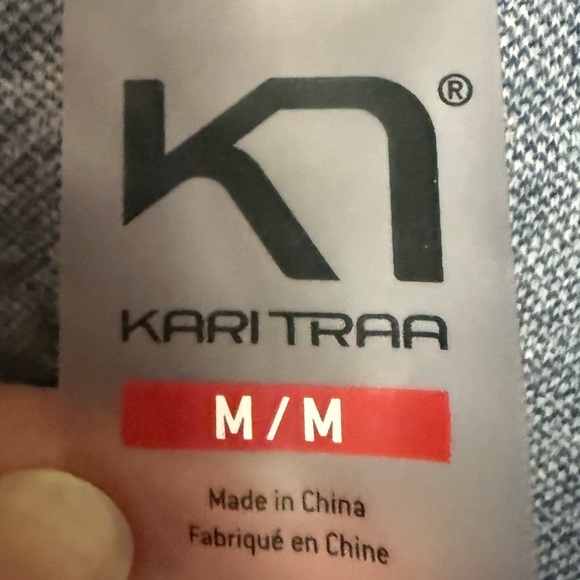 Kari Traa :: SET Merino Wool Rose Half Zip Base Layer + leggings sz medium - Picture 7 of 13